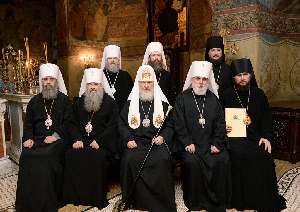 Митрополит Пермский и Кунгурский Мефодий принял участие в Божественной литургии в Сретенском ставропигиальном монастыре